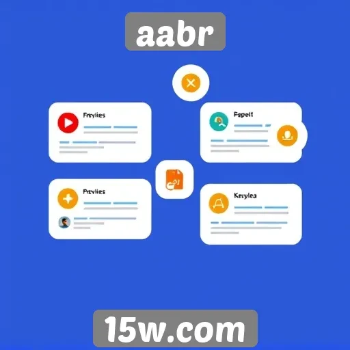 Recursos interativos disponíveis no site aabr